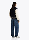 Tommy Jeans Standart Lacivert Kadın Ceket DW0DW19320C1G