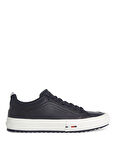 Tommy Hilfiger Lacivert Erkek Sneaker TH HI VULC CLEAT LOW LTH