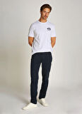 Tommy Hilfiger Beyaz Erkek T-Shirt MW0MW38076YBR