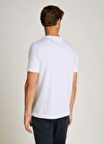 Tommy Hilfiger Beyaz Erkek T-Shirt MW0MW38076YBR