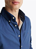 Tommy Hilfiger Mavi Erkek Gömlek MW0MW37550DBZ