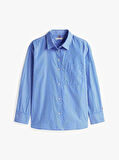 ESS POPLIN EASY FIT SHIRT