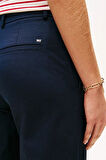 Kadın Slim Straight Fit Chino Pantolon - Lacivert | 36