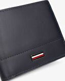 Tommy Hilfiger Corp Plaque Bifold Wallet Cüzdan