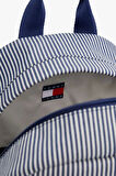 Tommy  Hilfiger Erkek Essential Stripe Dome Sırt Çantası