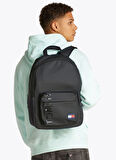 Tommy Hilfiger Siyah Erkek Sırt Çantası TJM DAILY + DOME BACKPACK