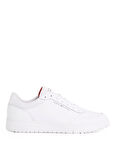 Tommy Hilfiger Beyaz Erkek Sneaker TH BASKET CORE LTH PINPERF