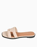 Tommy Hilfiger Logo Strap Mule Flat Sandalet