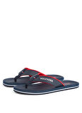 Tommy Hilfiger Lacivert Erkek Plaj Terliği PADDED COMFORT HILFIGER B SANDAL