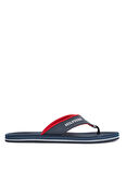 Tommy Hilfiger Lacivert Erkek Plaj Terliği PADDED COMFORT HILFIGER B SANDAL