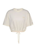 Tommy Jeans Bisiklet Yaka Beyaz Kadın T-Shirt DW0DW20324YBH