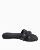 Tommy Hilfiger Logo Strap Mule Flat Sandalet