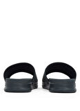 Tommy Hilfiger Lacivert Erkek Plaj Terliği DUAL DENSITY HILFIGER POOL SLIDE