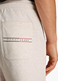 Tommy Jeans Sweat Şort, L, Bej