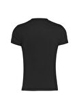 Tommy Jeans Bisiklet Yaka Siyah Kadın T-Shirt DW0DW20315BDS