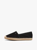 TOMMY HILFIGER Kadın Marka Logolu Günlük Kullanıma Uygun Siyah Espadril FW0FW08541 BDS