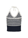 Tommy Jeans Yuvarlak Yaka Mavi Kadın Bluz DW0DW204320A6