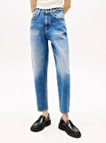 Tommy Jeans MOM JEAN UH TPR TAB BI0134 Kadın  Jeans DW0DW205781A5