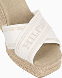 Tommy Hilfiger Wedge Espadrilles High Wedge Terlik