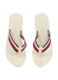 Tommy Hilfiger Krem Kadın Plaj Terliği FW0FW08520