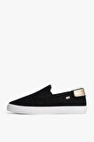 Kadın Th Canvas Slip-On Sneakers - Siyah | 38