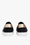 Kadın Th Canvas Slip-On Sneakers - Siyah | 38
