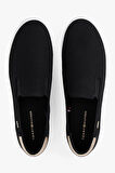 Kadın Th Canvas Slip-On Sneakers - Siyah | 38