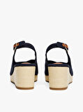 FLAG MID WEDGE ESPAD SLINGBACK