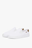 Kadın Th Canvas Slip-On Sneakers - Beyaz | 38