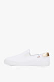 Kadın Th Canvas Slip-On Sneakers - Beyaz | 38