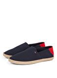 Tommy Hilfiger Lacivert Erkek Espadril HILFIGER ESPADRILLE CORE TEXTILE