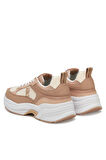 Kadın Th Chunky Karışık Doku Sneakers - Pudra | 38