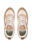 Kadın Th Chunky Karışık Doku Sneakers - Pudra | 40