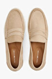 Erkek Th Nubuk Loafer Ayakkabı - Bej | 40