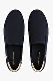 Kadın Th Canvas Slip-On Sneakers - Lacivert | 37