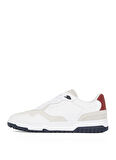 Tommy Hilfiger Beyaz Erkek Sneaker TH BASKET BETTER RWB LTH