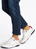 Tommy Hilfiger Beyaz Erkek Sneaker TH BASKET BETTER RWB LTH