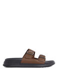Tommy Hilfiger Kahve Erkek Terlik D DENSITY HILFIGER LTH SAND