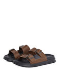 Tommy Hilfiger Kahve Erkek Terlik D DENSITY HILFIGER LTH SAND