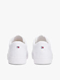 Tommy  Hilfiger Erkek Beyaz Logolu Sneaker