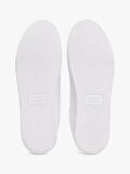 Tommy  Hilfiger Erkek Beyaz Logolu Sneaker