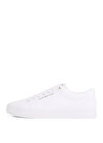 Tommy Hilfiger Beyaz Erkek Sneaker TH HI VULC LOW CORE CANVAS
