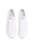 Tommy Hilfiger Beyaz Erkek Sneaker TH HI VULC LOW CORE CANVAS