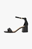 Kadın Th Topuklu Sandalet - Siyah | 36