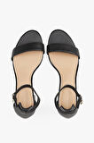 Kadın Th Topuklu Sandalet - Siyah | 36