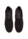 Tommy Hilfiger Siyah Erkek Espadril HILFIGER ESPADRILLE CORE TEXTILE