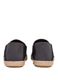 Tommy Hilfiger Siyah Erkek Espadril HILFIGER ESPADRILLE CORE TEXTILE