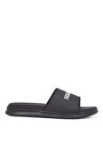 Tommy Hilfiger Siyah Erkek Plaj Terliği DUAL DENSITY HILFIGER POOL SLIDE