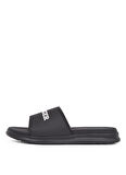Tommy Hilfiger Siyah Erkek Plaj Terliği DUAL DENSITY HILFIGER POOL SLIDE
