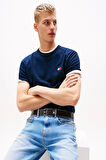Tommy  Jeans  Erkek Lacivert T-Shirt
